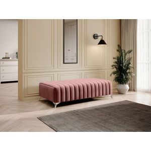 Bancheta, ELTAP, PU-LAU-24NU, Laurence, 132x64x36 cm, poliester, roz imagine
