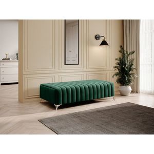Bancheta, ELTAP, PU-LAU-35NU, Laurence, 132x64x36 cm, poliester, verde inchis imagine