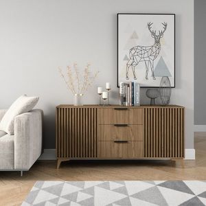 Comoda ELTAP, Entsian, 150x40x72 cm, PAL/ABS, stejar imagine