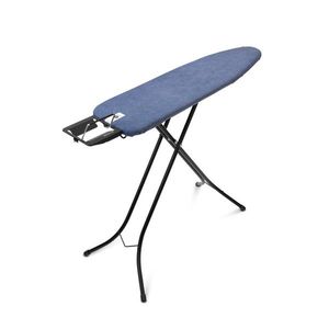 Masa de calcat, Brabantia A, Denim Blue, 110x30 cm, 7 pozitii de reglare, otel/bumbac imagine