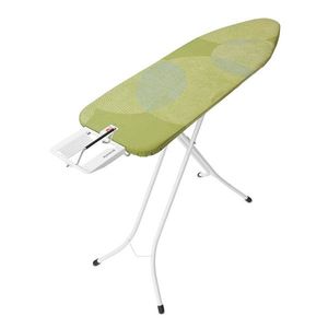 Masa de calcat, Brabantia B, Calm Rustle, 124x38 cm, 7 pozitii de reglare, otel/bumbac imagine
