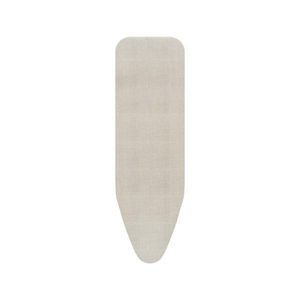 Husa pentru masa de calcat, Brabantia B, Denim Grey, 124x38 cm, 8 mm spuma, bumbac imagine