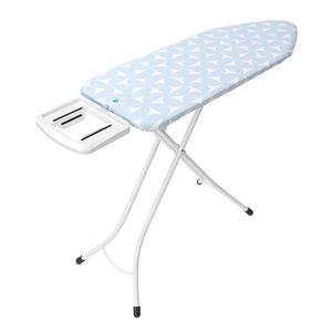 Masa de calcat, Brabantia C, Fresh Breeze, 124x45 cm, 7 pozitii de reglare, otel/bumbac imagine