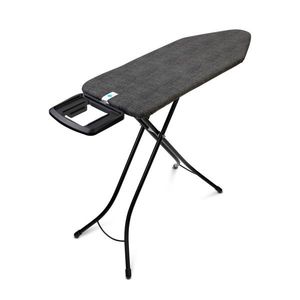 Masa de calcat, Brabantia C, Denim Black, 124x45 cm, 7 pozitii de reglare, otel/bumbac, negru denim imagine