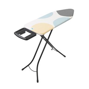 Masa de calcat, Brabantia C, Spring Bubbles, 124x45 cm, 7 pozitii de reglare, otel/bumbac imagine