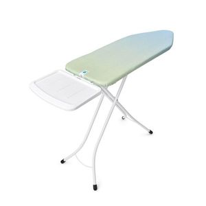 Masa de calcat, Brabantia C, Soothing Sea, 124x45 cm, 7 pozitii de reglare, cu suport statie de calcat, otel/bumbac imagine