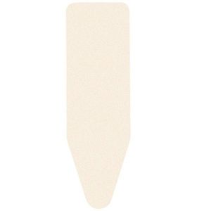 Husa pentru masa de calcat, Brabantia C, Ecru, 124x45 cm, 2 mm spuma, bumbac imagine