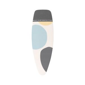 Husa pentru masa de calcat, Brabantia D, Spring Bubbles, 135x45 cm, 4 mm spuma + 4 mm fetru, bumbac imagine