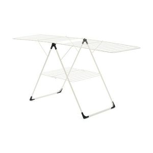 Uscator de rufe extensibil, Brabantia, T-Model, 20 m capacitate de uscare, otel, alb imagine