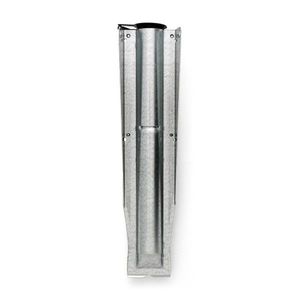 Suport fixare pentru uscator de rufe de gradina, Brabantia, Spike, 35mm, otel, gri imagine