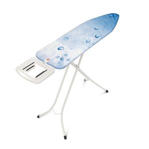 Masa de calcat, Brabantia B, Ice Water, 124x38 cm, 7 pozitii de reglare, otel/bumbac imagine