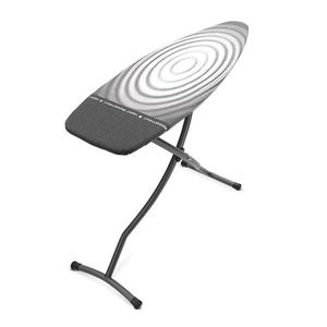 Masa de calcat cu zona termorezistenta, Brabantia D, Titan Oval, 135x45 cm, polipropilena/otel/bumbac imagine