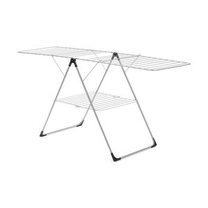 Uscator de rufe extensibil, Brabantia, T-Model, 20 m capacitate de uscare, otel, gri imagine