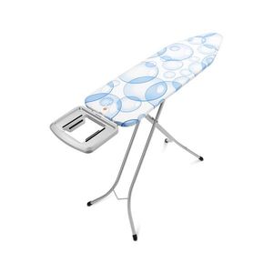 Masa de calcat, Brabantia B, PerfectFlow Bubbles, 124x38 cm, 7 pozitii de reglare, polipropilena/otel/bumbac imagine