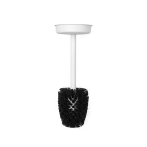 Rezerva perie de toaleta, Brabantia, MindSet, 8.9x8.9x25.4 cm, polipropilena/otel, Alb imagine