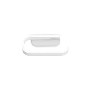 Suport hartie igienica, Brabantia, MindSet, 14x8.6x4.2 cm, otel, Alb imagine