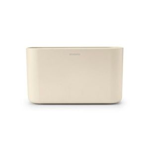 Organizator pentru accesorii baie, Brabantia, Caddy Soft Beige, 19.7x9.8x11 cm, polipropilena, bej imagine