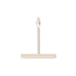 Racleta pentru dus, Brabantia, Soft Beige, 24x26 cm, polipropilena/sillicon, bej imagine
