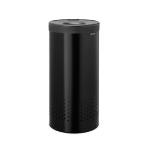 Cos de rufe, Brabantia, Matt, 35 L, 30x30x63.5 cm, otel, negru mat imagine