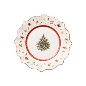 Farfurie pentru desert, Villeroy & Boch, Toy's Delight White, 24 cm, portelan premium imagine