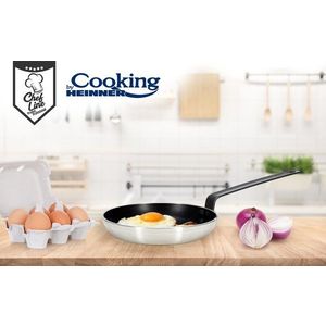 Tigaie profesionala, Cooking by Heinner, 20x4.5 cm, aluminiu presat imagine