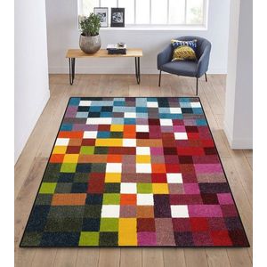 Covor, Geo 6869, 120x170 cm, Polipropilena, Multicolor imagine
