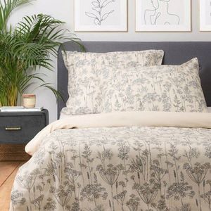Lenjerie de pat dubla Possa, Homla, 3 piese, 160x200 cm, bumbac, multicolor imagine