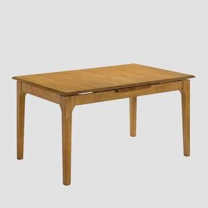 Masa extensibila Avella, Homla, 140-175x90x76 cm, lemn de cauciuc, natur imagine