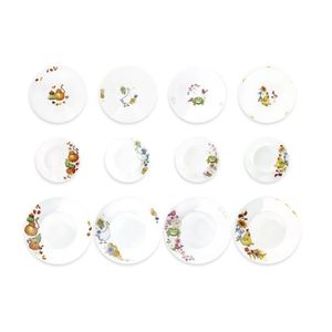 Serviciu de masa 12 piese, Brandani, 4 Seasons, portelan imagine
