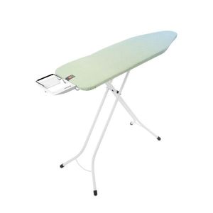 Masa de calcat, Brabantia B, Soothing Sea, 124x38 cm, 7 pozitii de reglare, otel/bumbac imagine