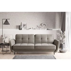 Canapea extensibila 3 locuri ELTAP, SO-BEL-18SO, Bellis, 220x90x83 cm, lemn/poliester, bej imagine