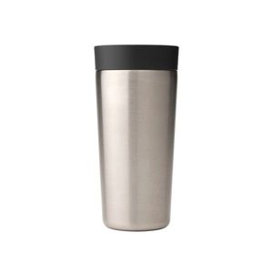 Cana termos, Brabantia, Make&Take, 8.1x17.3 cm, 360 ml, otel, gri inchis imagine