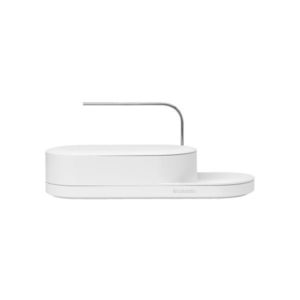 Organizator de chiuveta, Brabantia, SinkStyle Mineral, 35x13x15 cm, plastic, alb imagine