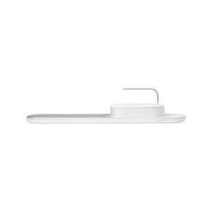 Set organizator chiuveta cu suport de uscare vase, Brabantia, SinkStyle Mineral, 75x13x15 cm, plastic/inox, alb imagine