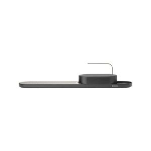 Set organizator chiuveta cu suport de uscare vase, Brabantia, SinkStyle Mineral, 75x13x15 cm, plastic/inox, gri inchis imagine