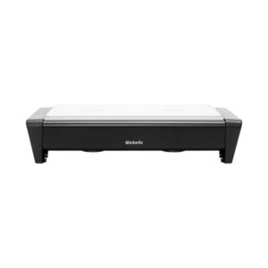 Plita cu lumanari pentru incalzit mancare, Brabantia, Black, 35.7x18.8x8 cm, otel/aluminiu, negru imagine