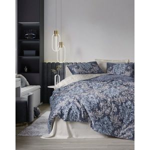Lenjerie de pat dubla, Owen - Beige, Cotton Box, Bumbac Satinat imagine