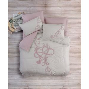 Lenjerie de pat dubla, Bellini - Pink, Cotton Box, Bumbac Ranforce imagine