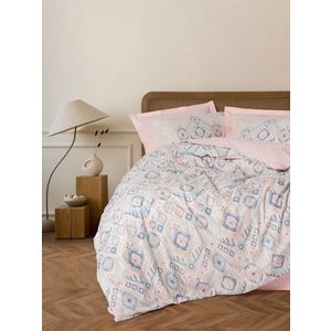 Lenjerie de pat pentru o persoana, Mosola - Salmon, Cotton Box, Bumbac Ranforce imagine