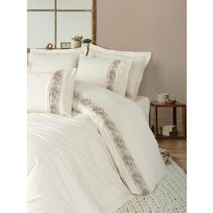 Lenjerie de pat dubla, Floro, Cotton Box, 85% bumbac / 15% in imagine