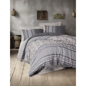 Lenjerie de pat dubla, Tonnia - Mink, Cotton Box, Bumbac Ranforce imagine