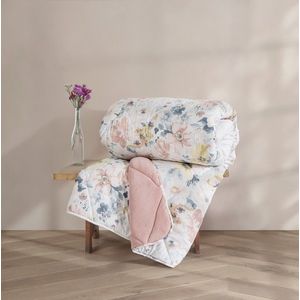 Cuvertura unică, Velvet - Dalya Powder, Cotton Box, Poliester imagine