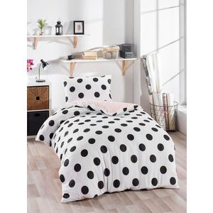 Lenjerie de pat pentru o persoana 2 piese, Mixpuan, Eponj Home, 65% bumbac/35% poliester imagine