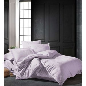 Lenjerie de pat dubla, Talia - Lilac, Şaheser, Bumbac Satinat imagine