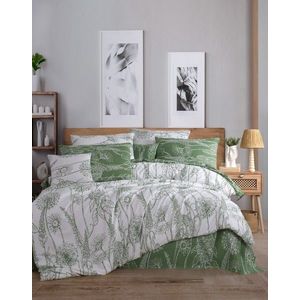 Lenjerie de pat pentru o persoana, Lara - White, Pearl Home, Bumbac Ranforce imagine