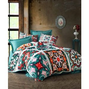 Lenjerie de pat dubla 3 piese, 477, Pearl Home, Poliester Satinat imagine