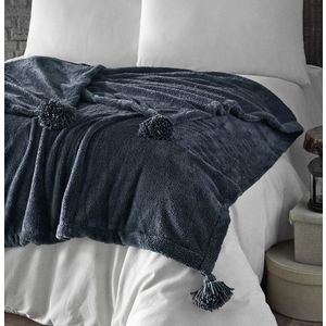 Patura Double, Puffy 200 - Anthracite, DC Home, Poliester imagine