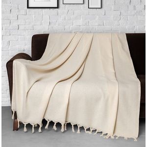Cuvertura de pat, Trendy - Natural (300), DC Home, Bumbac imagine