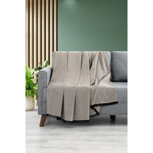 Cuvertura de pat, Lalin 200 - Beige, DC Home, 70% bumbac/30% poliester imagine