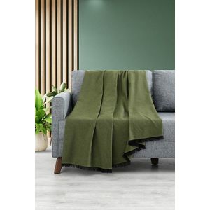 Cuvertura de pat, Lalin 200 - Green, DC Home, 70% bumbac/30% poliester imagine